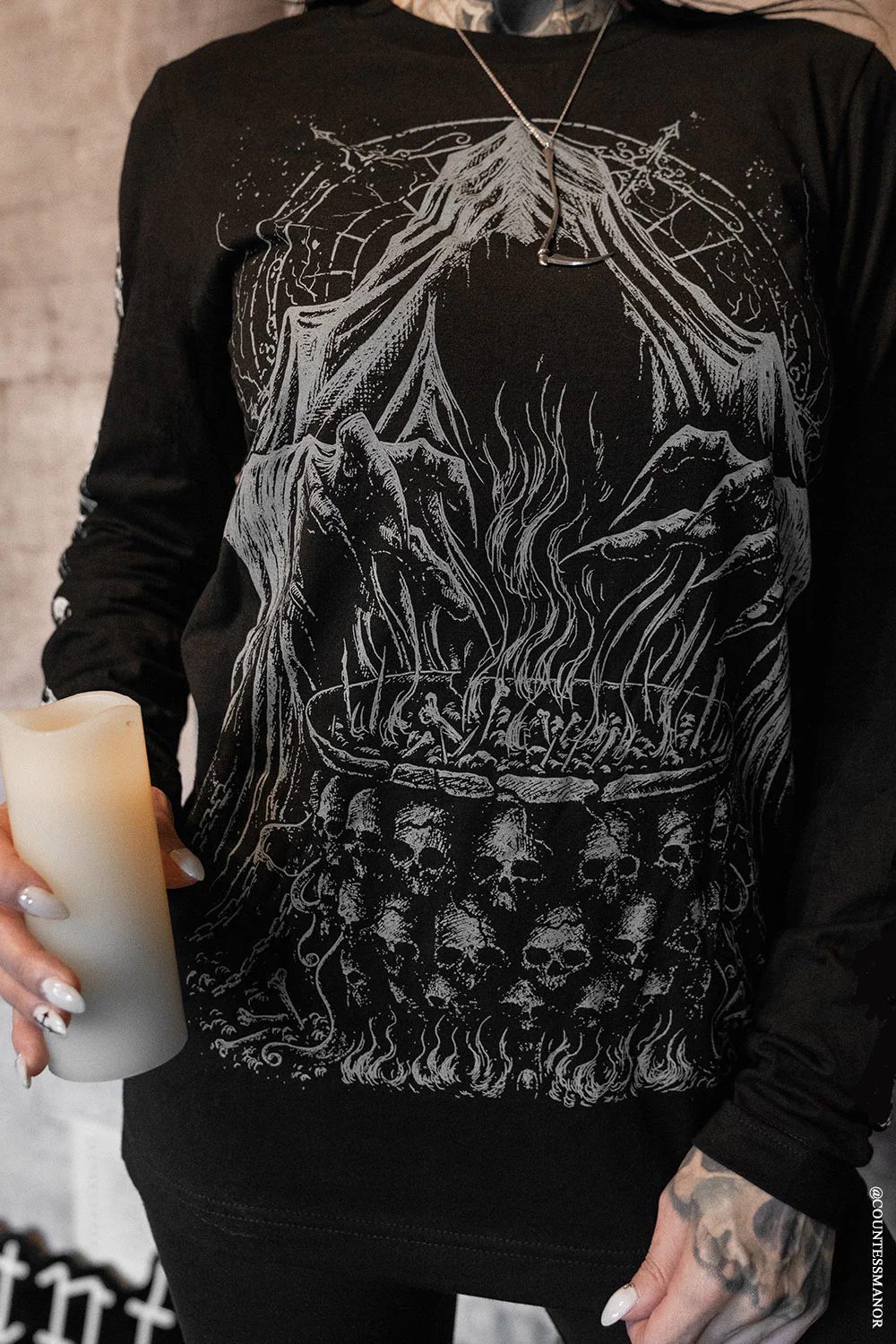 Reaper's Cauldron T-shirt [Gray]