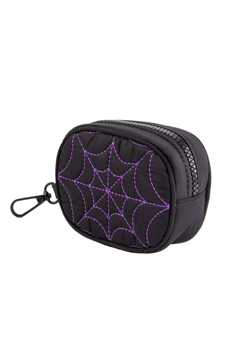 Recycled Nylon Spiderweb Charm Wallet - Image 3
