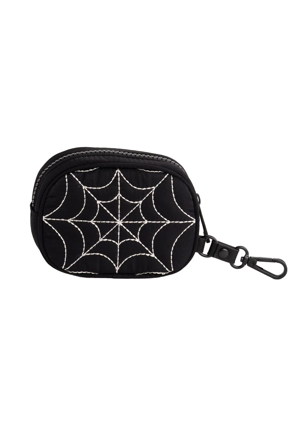Recycled Nylon Spiderweb Charm Wallet - Image 6