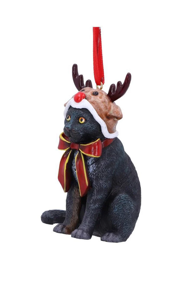 Reindeer Cat Hanging Ornament (LP) - Image 5