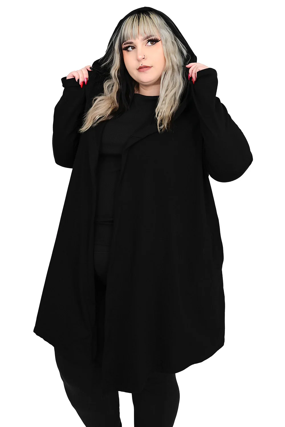 Reserve 2.0 Long Sleeve Cardigan Hoodie - Image 3