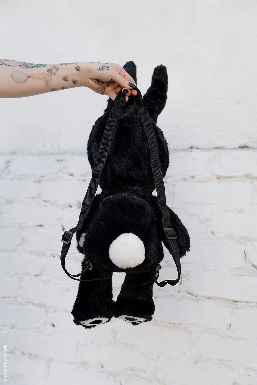 RIP Rabbit Plush Backpack - Image 4