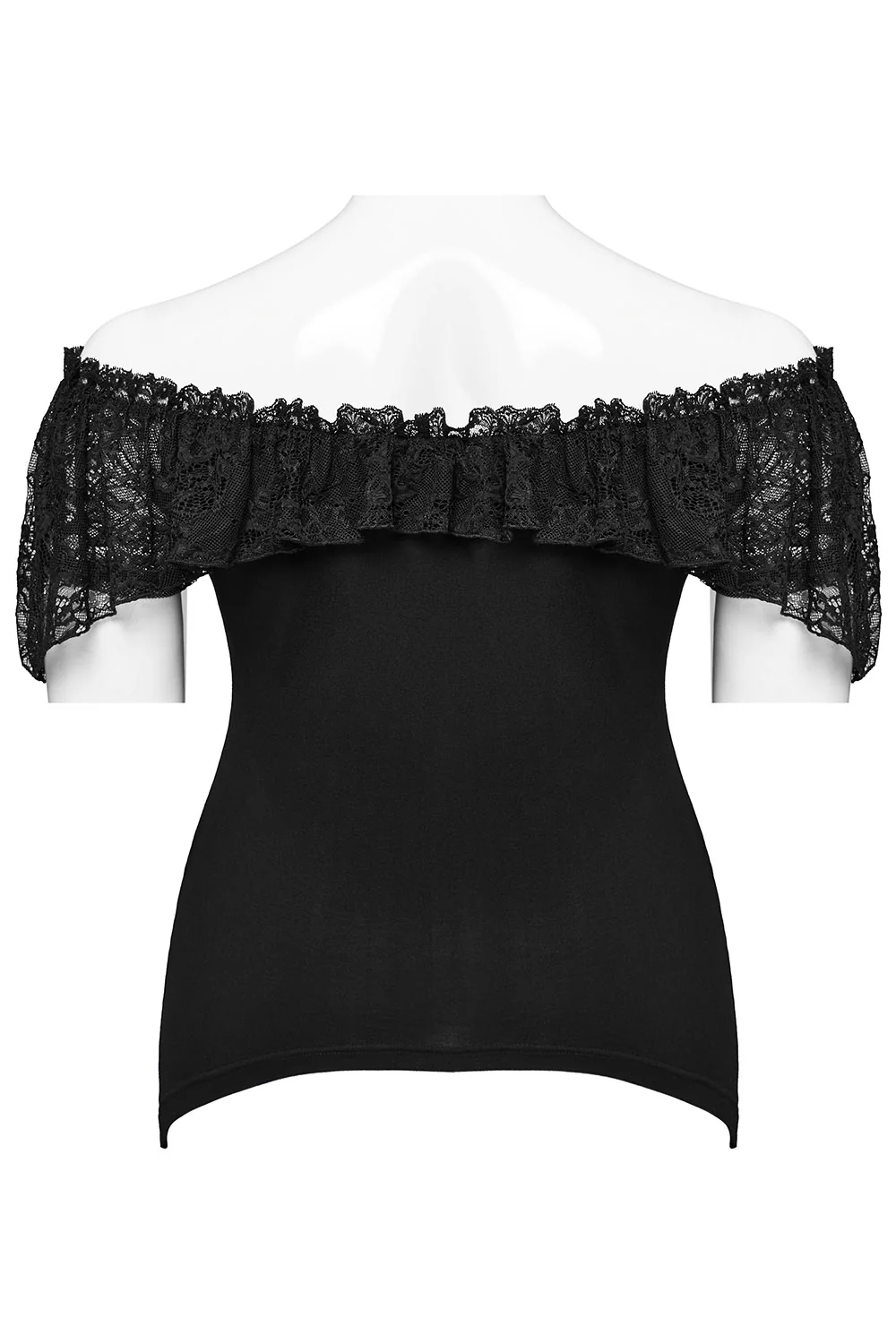 Romantic Goth Ruffle Top [Plus Size] - Image 7