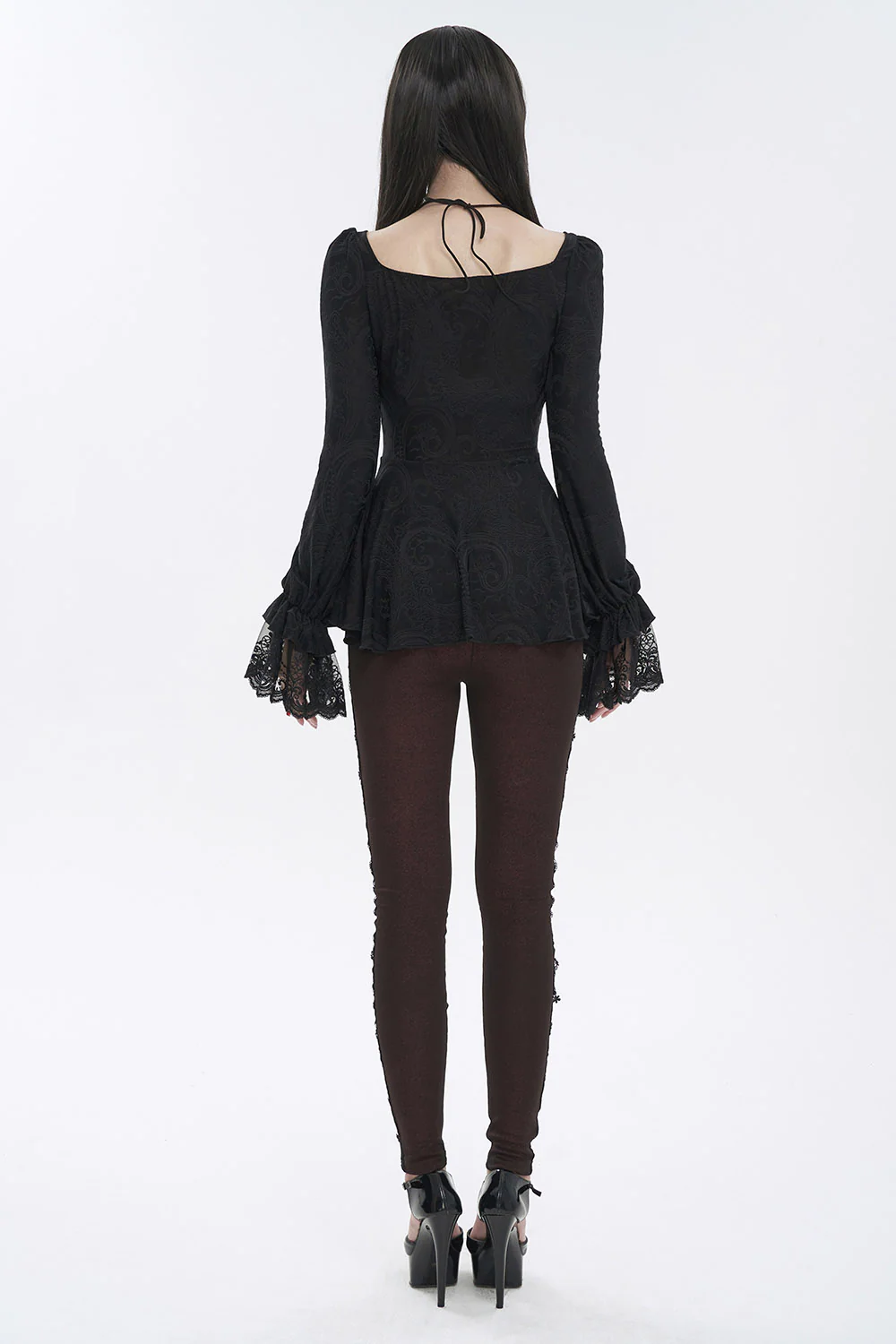 Romantic Goth Ruffles Top - Image 6