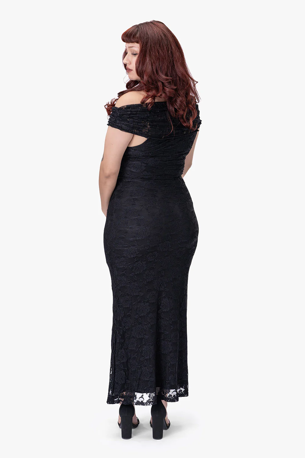 Rosaline Maxi Lace Dress - Image 8
