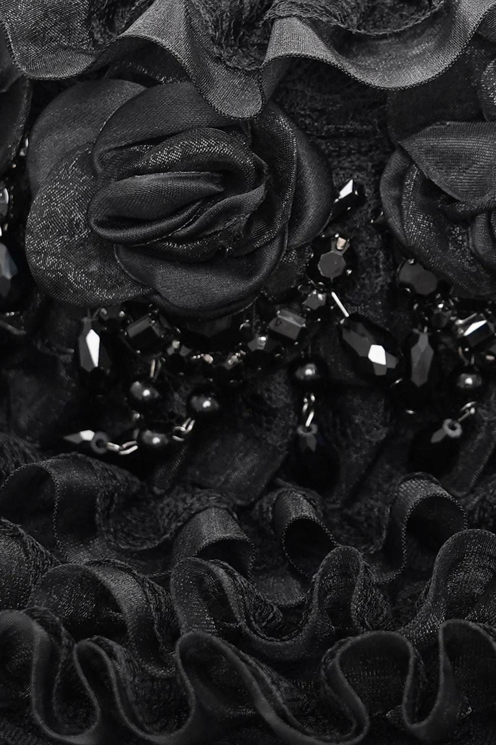 Rosegarden Funeral Veiled Hat - Image 11