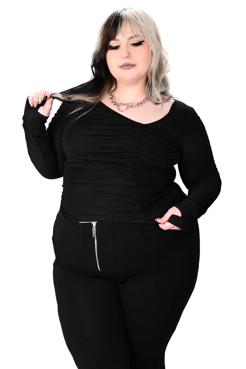 Ruched Long Sleeve [No Restocks!] - Image 3