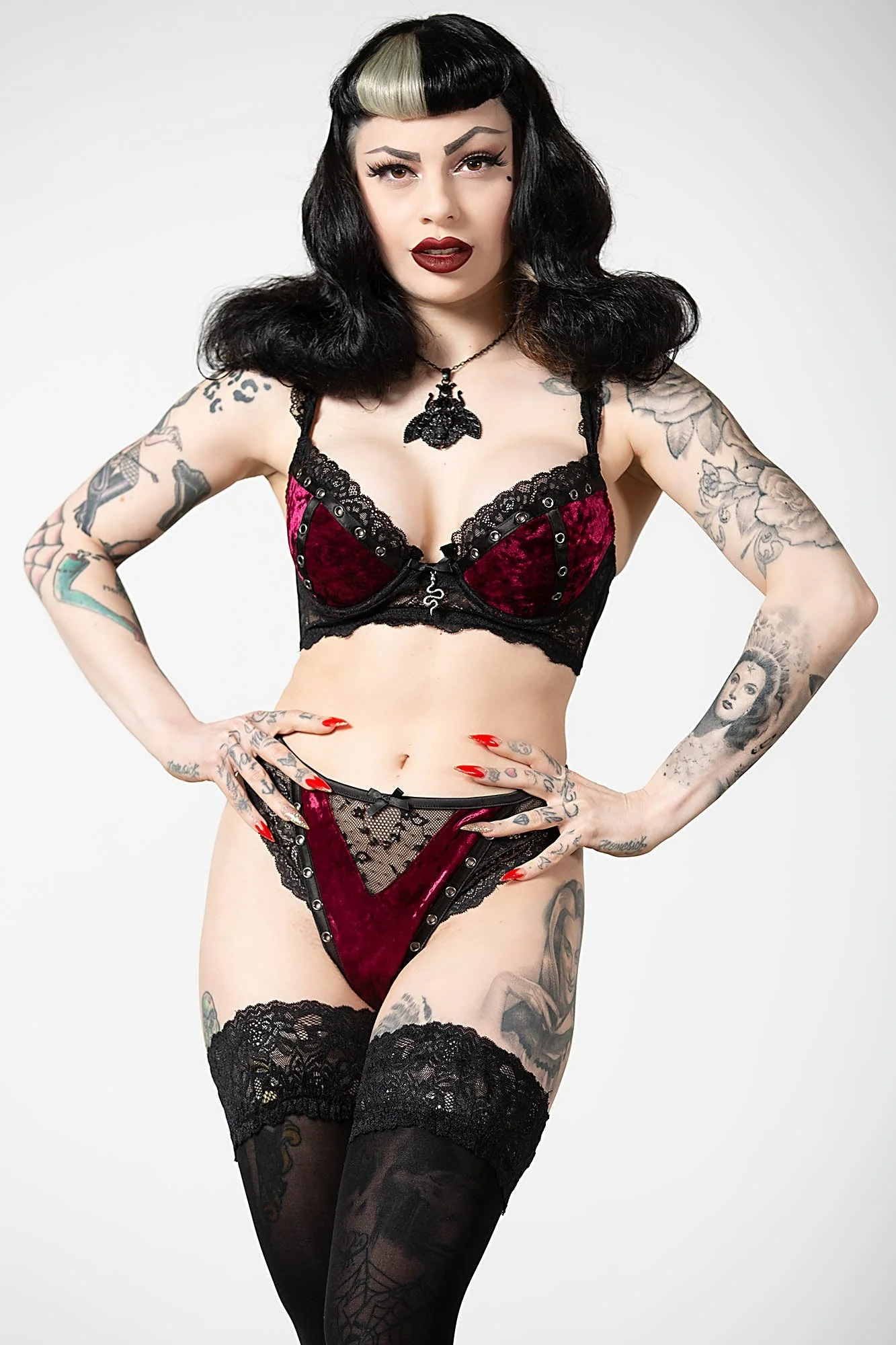 Sacred Spirits Velvet Panty [BLOOD] - Image 5