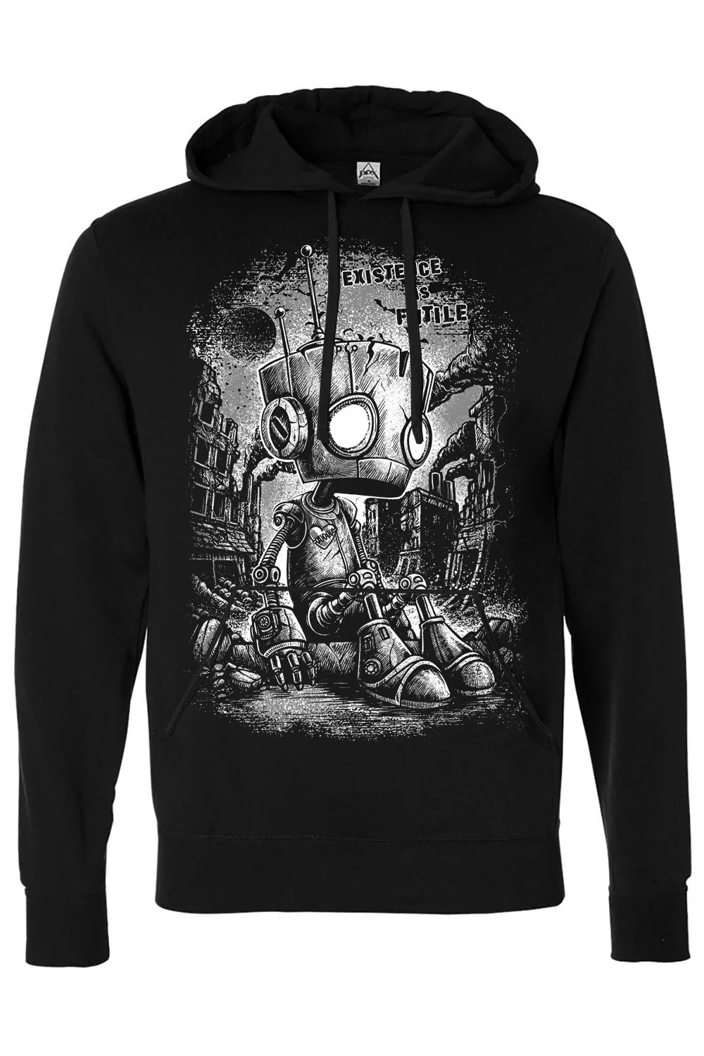 Sad Robot Hoodie - Image 3