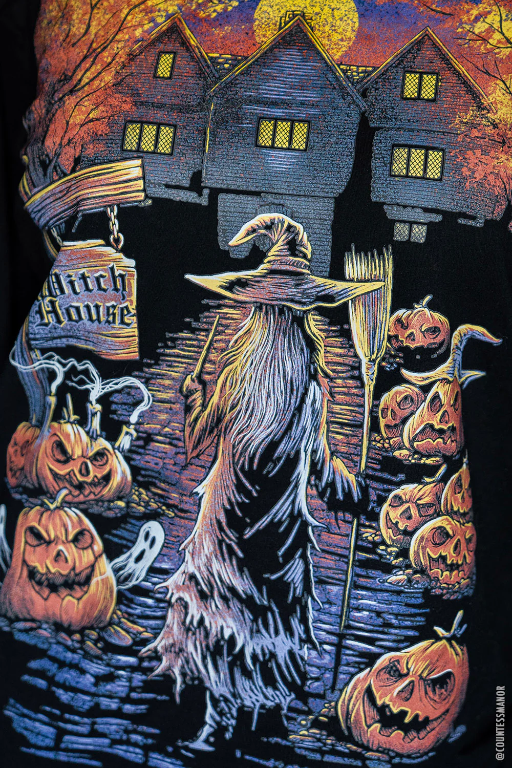 Salem Witch House T-shirt - Image 7