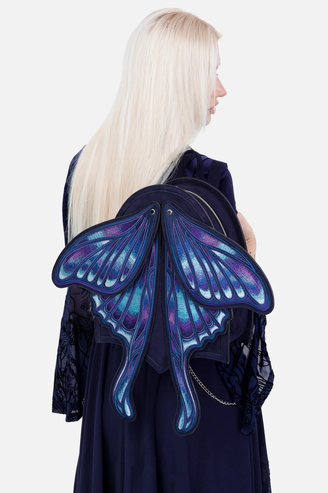 Sapphire Moth Backpack [Midnight Blue] - Image 2