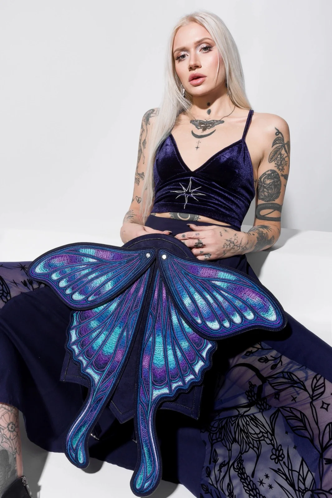 Sapphire Moth Backpack [Midnight Blue] - Image 7