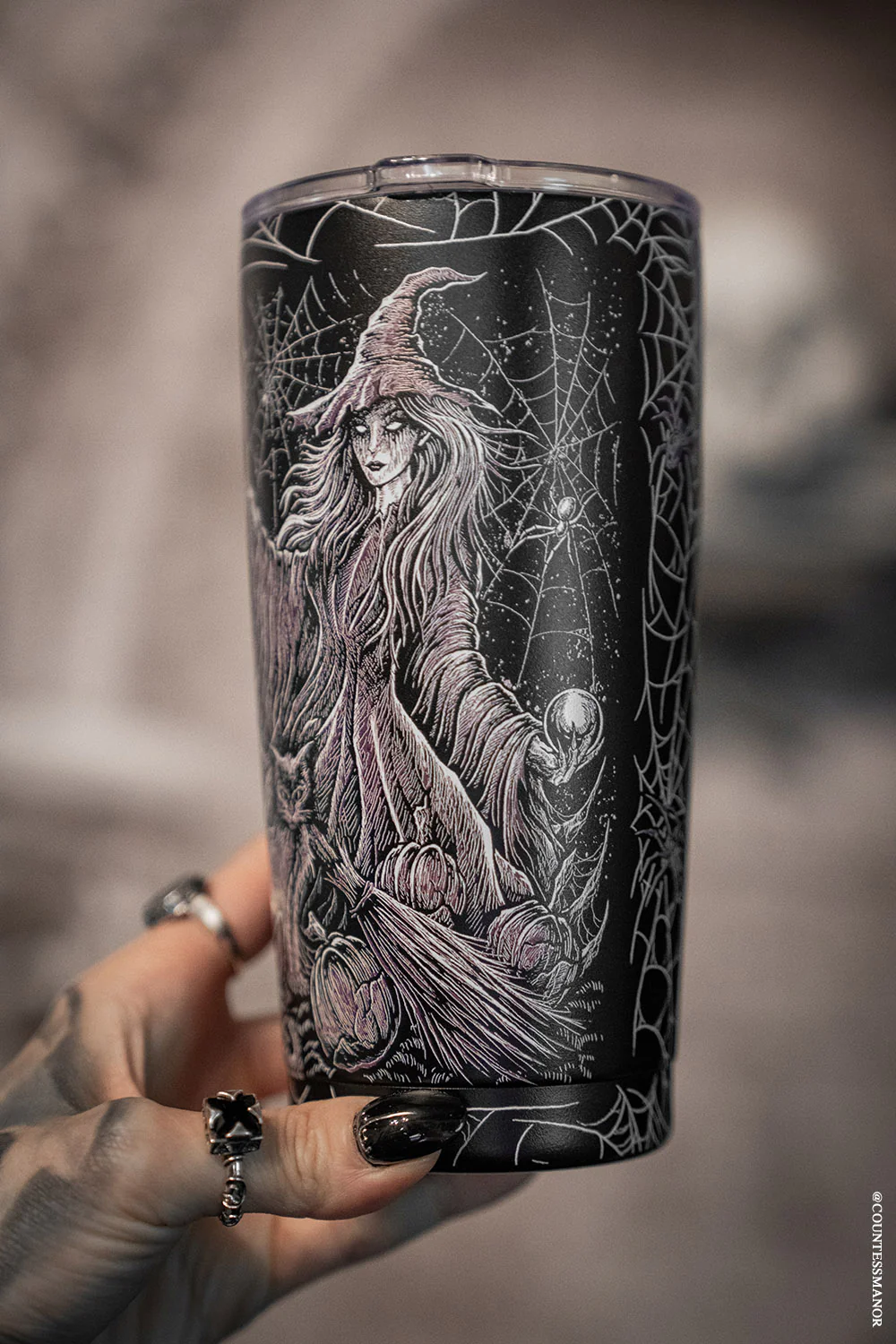 Season Of The Witch 20 oz Travel Mug - Image 3