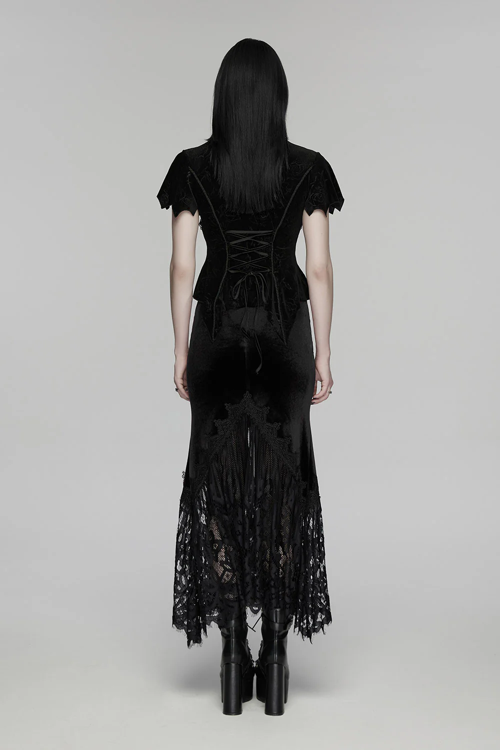Shadowbloom Embroidered Rose Top - Image 6