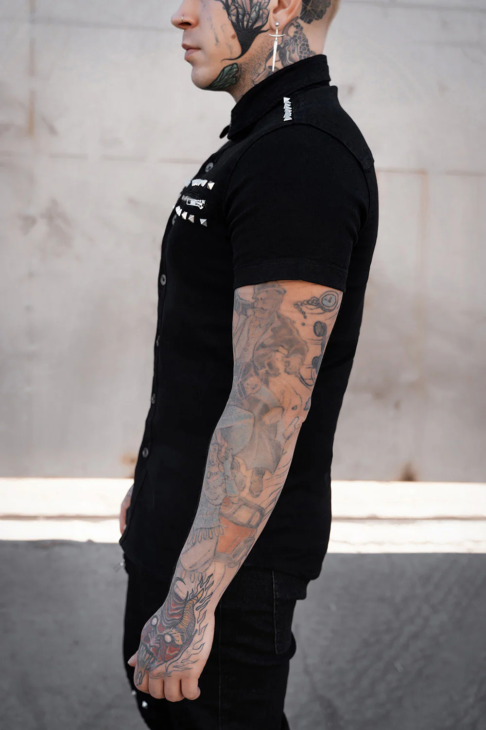 Shallow Grave Studded Shirt - Image 7