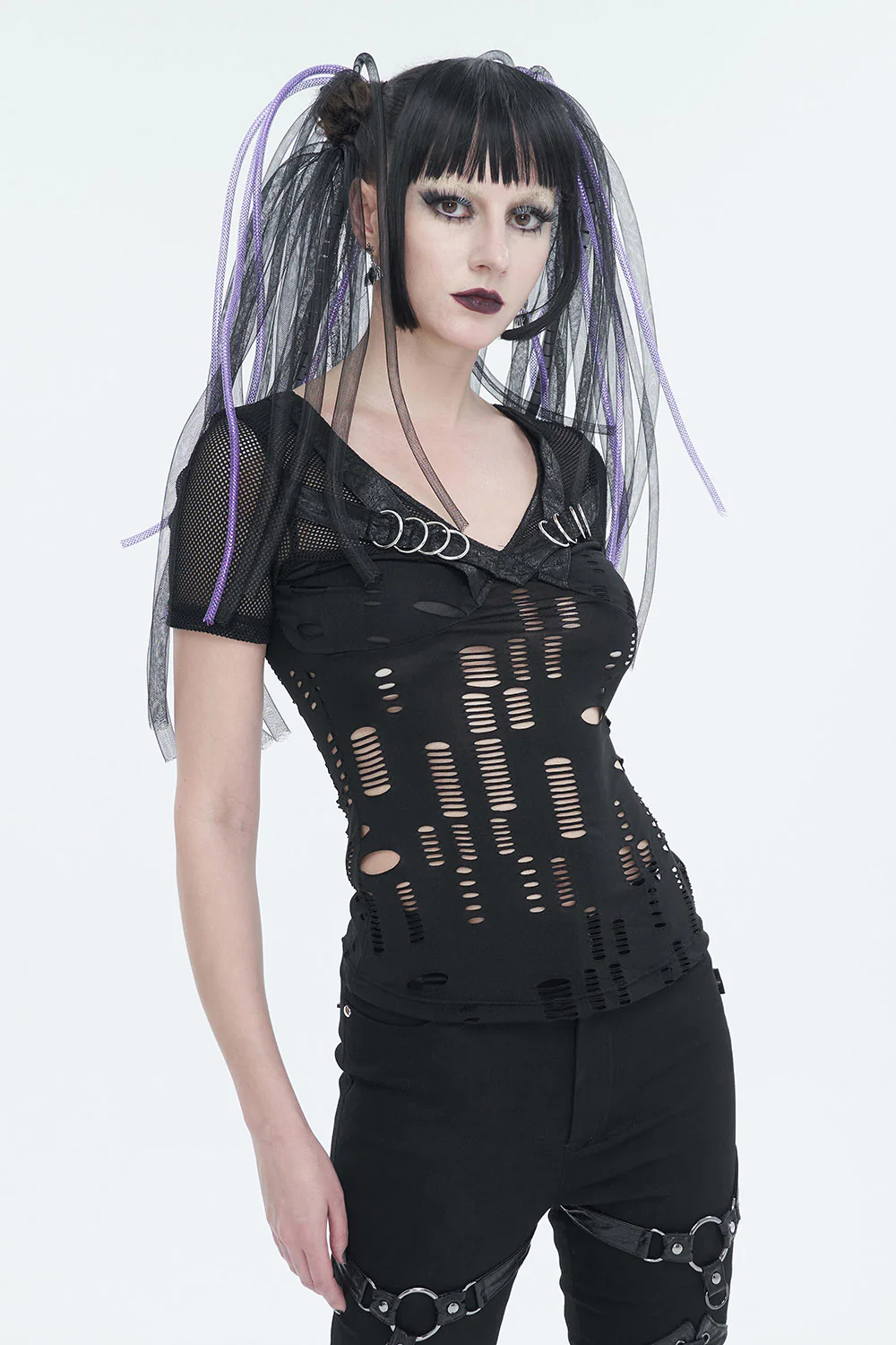 Shredded Cyberpunk Shirt - Image 3