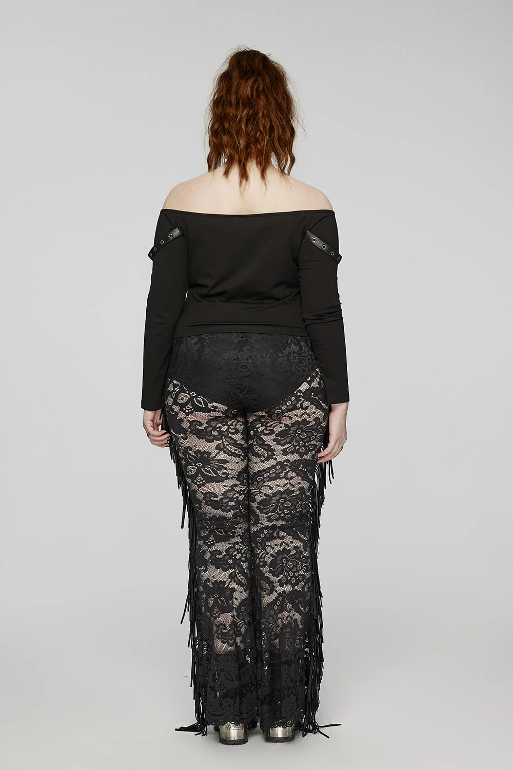 Shredded Punk Pierced Top [Plus Size] - Image 4