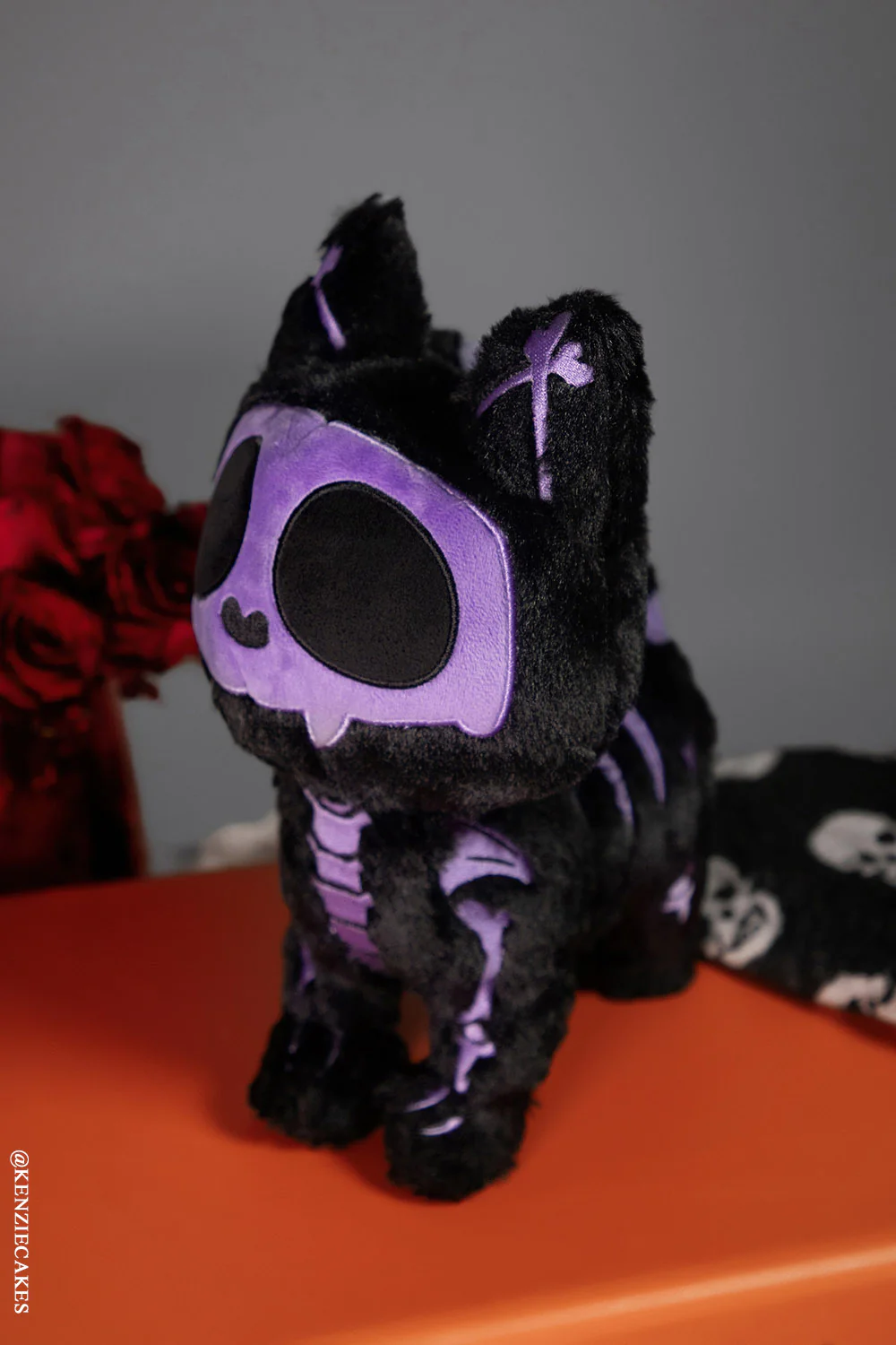 Skelekitty Plush Toy [Purple Bones Limited Edition] - Image 6