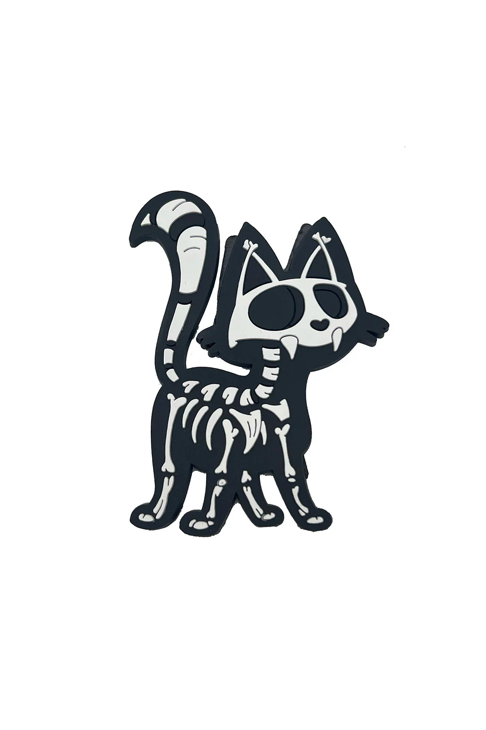Skelekitty Rubber Magnet - Image 4