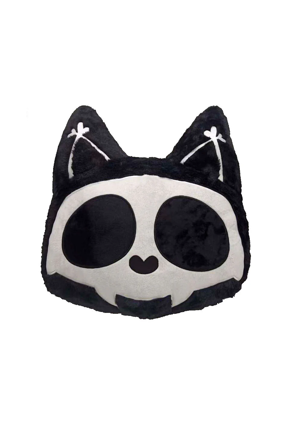 Skelekitty Throw Pillow - Image 10