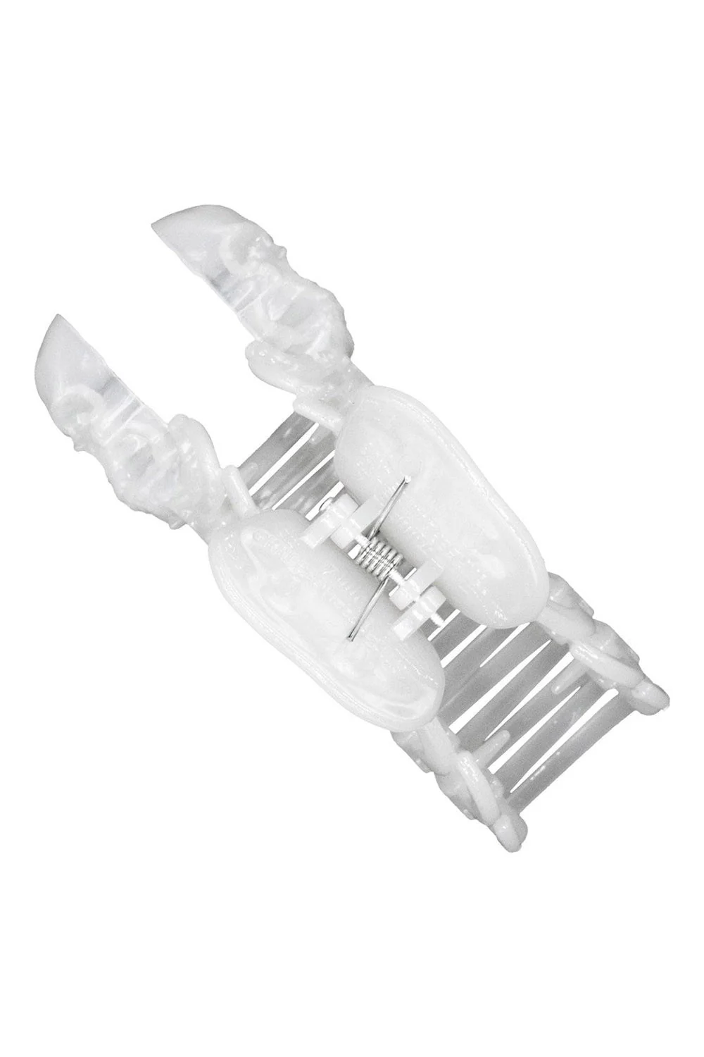 Skeleton Ribcage Hair Claw Clip White [Glow In The Dark] - Image 5