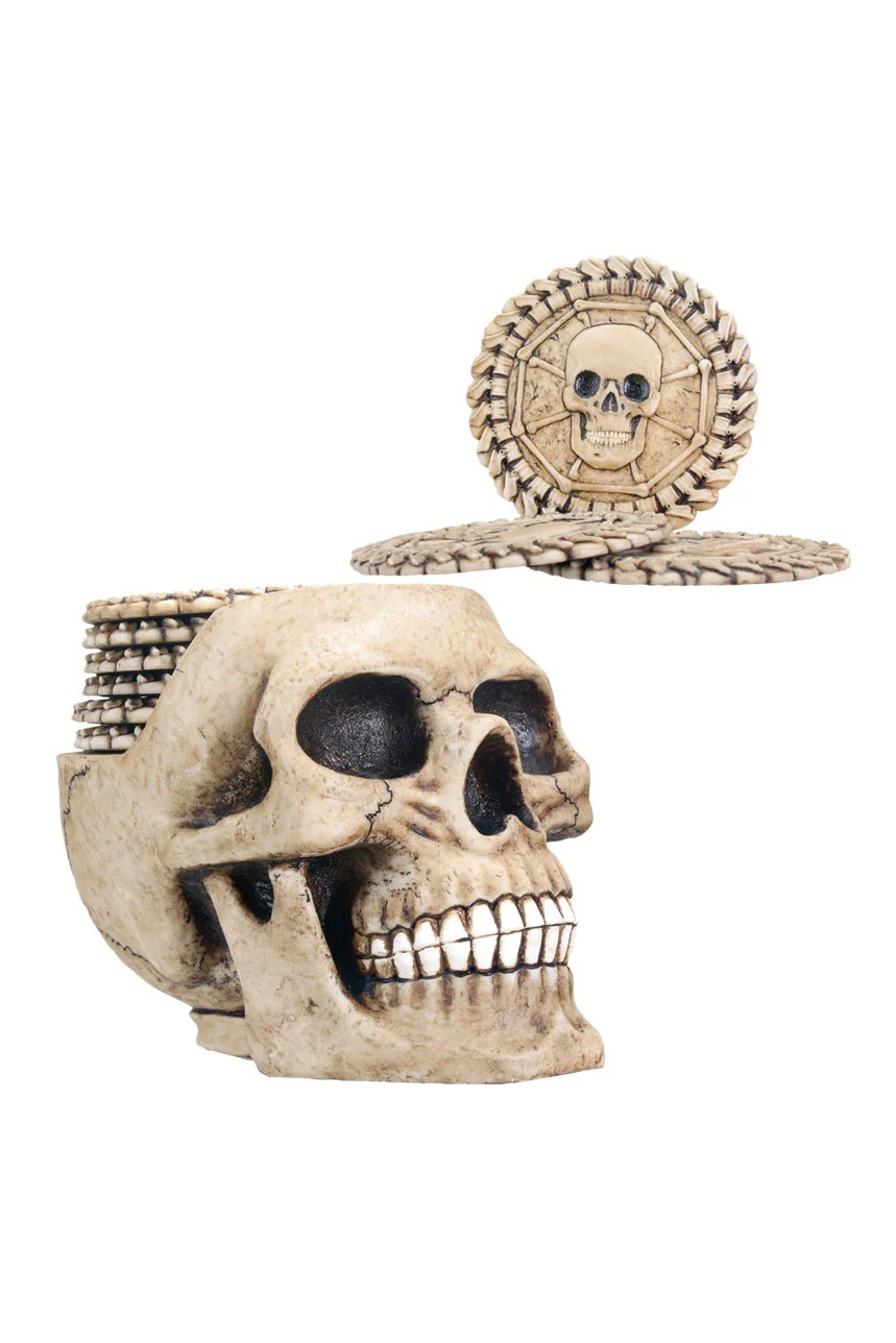 Skull Coasters [Set of 6]