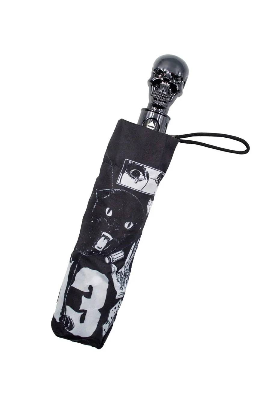Skull Handle Superstitions Umbrella - Image 2