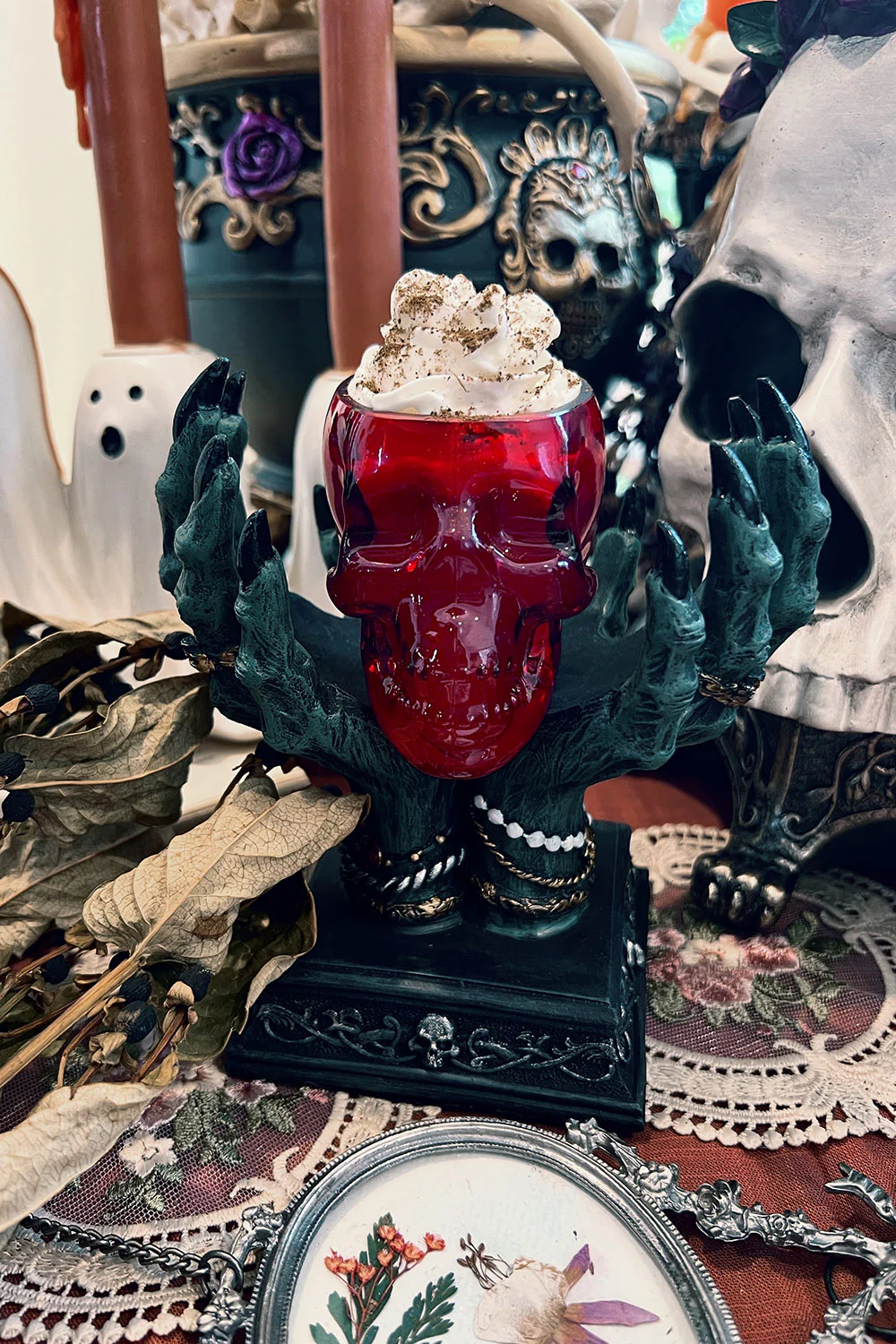 Skull Shot Glass [BLOOD RED] - Image 2
