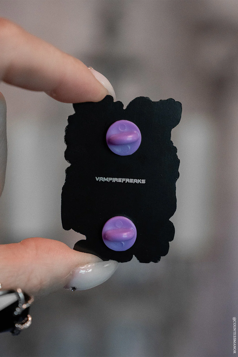 Slender Sickness Enamel Pin - Image 2