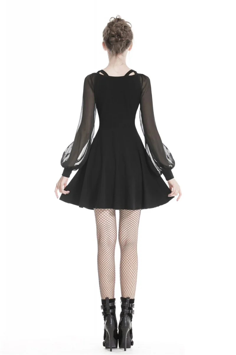Spell School Puffed Sleeve Dress - Image 5