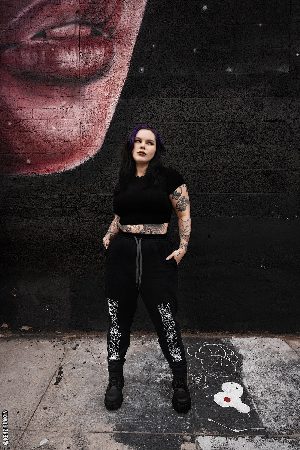 Spiderweb Joggers - Image 3