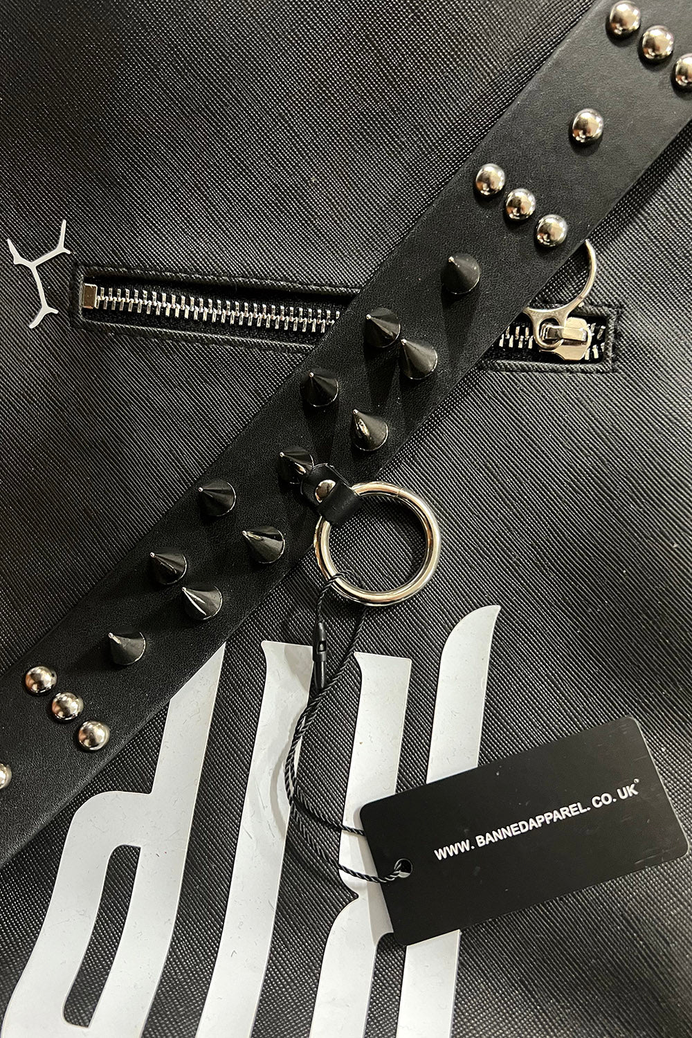 Spiked O-Ring Choker - Image 6