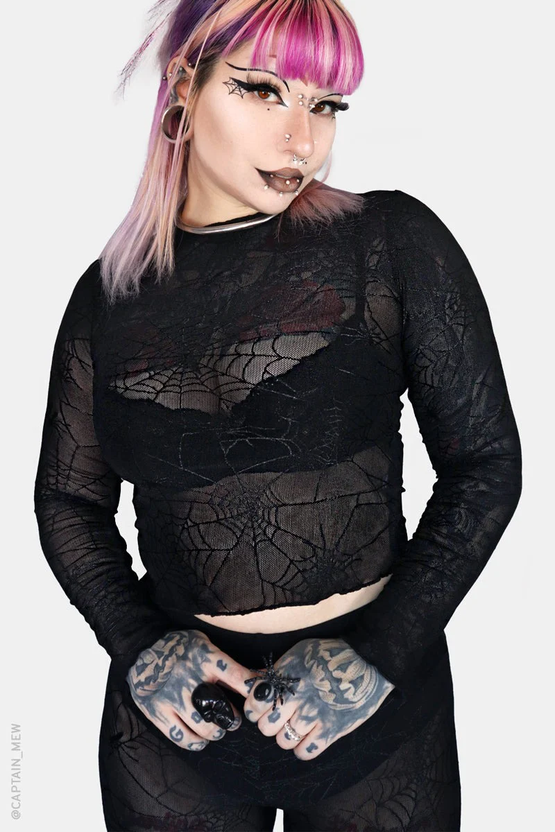 Spinnerette Long Sleeve Top - Image 3
