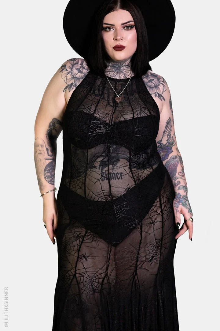 Spinnerette Maxi Dress - Image 6