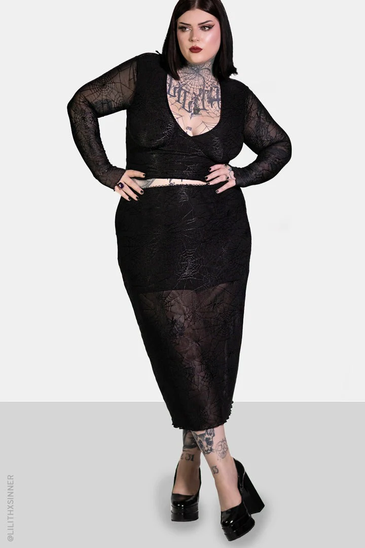 Spinnerette Midi Skirt - Image 6