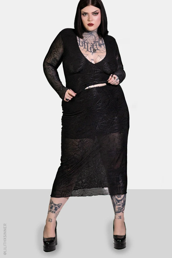 Spinnerette Midi Skirt - Image 9