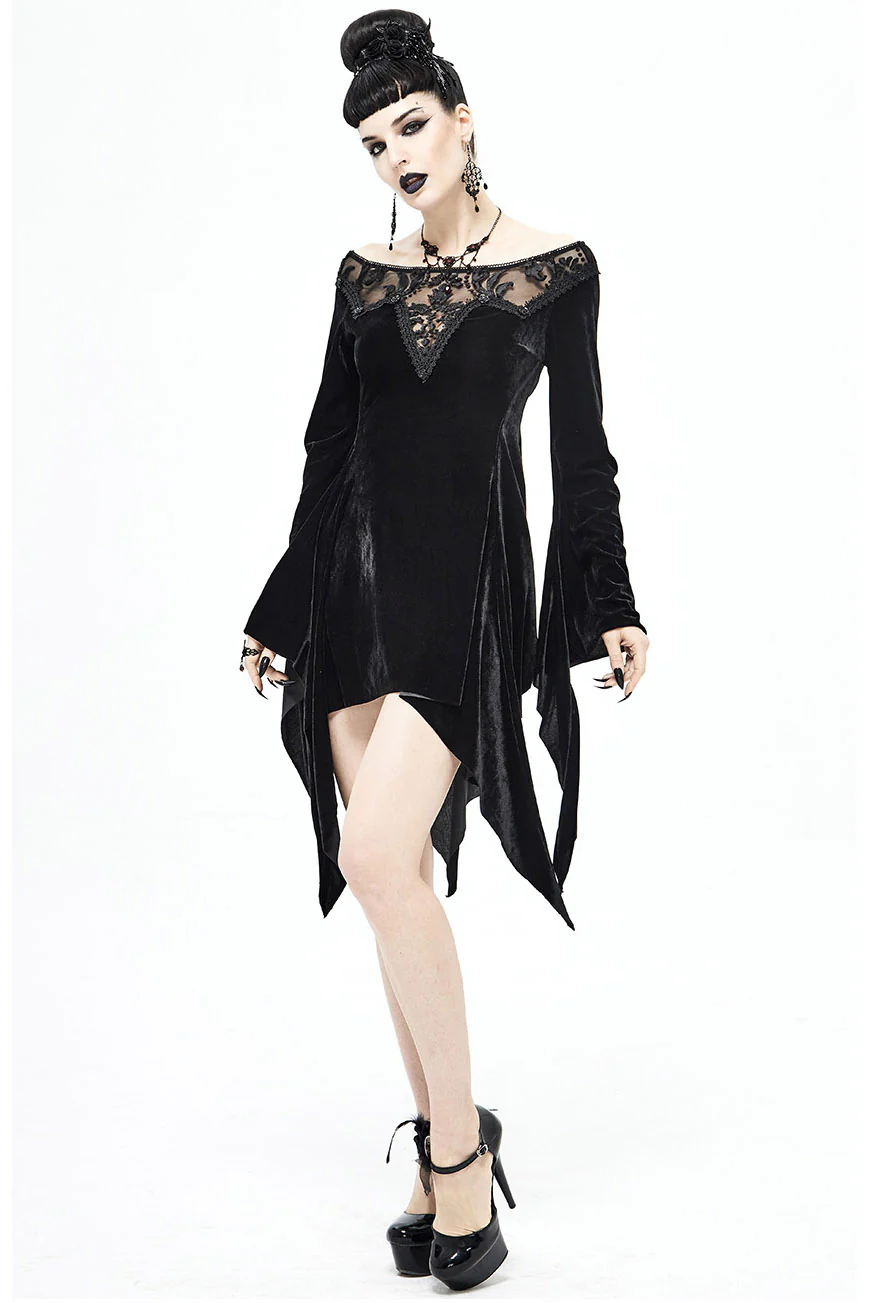 Spirit Seer Velvet Dress - Image 4