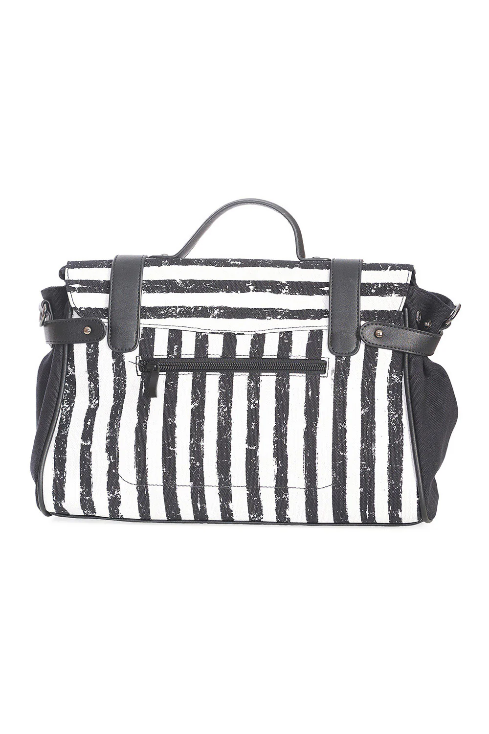 Spirit Summoner Striped Bag [BLACK/WHITE] - Image 4