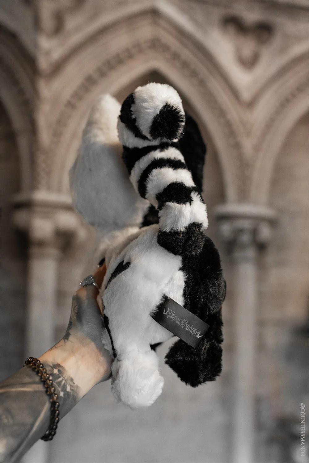 Splitzokitty Plush Toy [Black/White] [Limited Edition] - Image 5