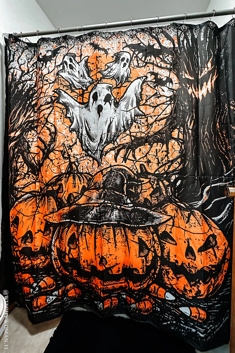 Spooky Season Shower Curtain