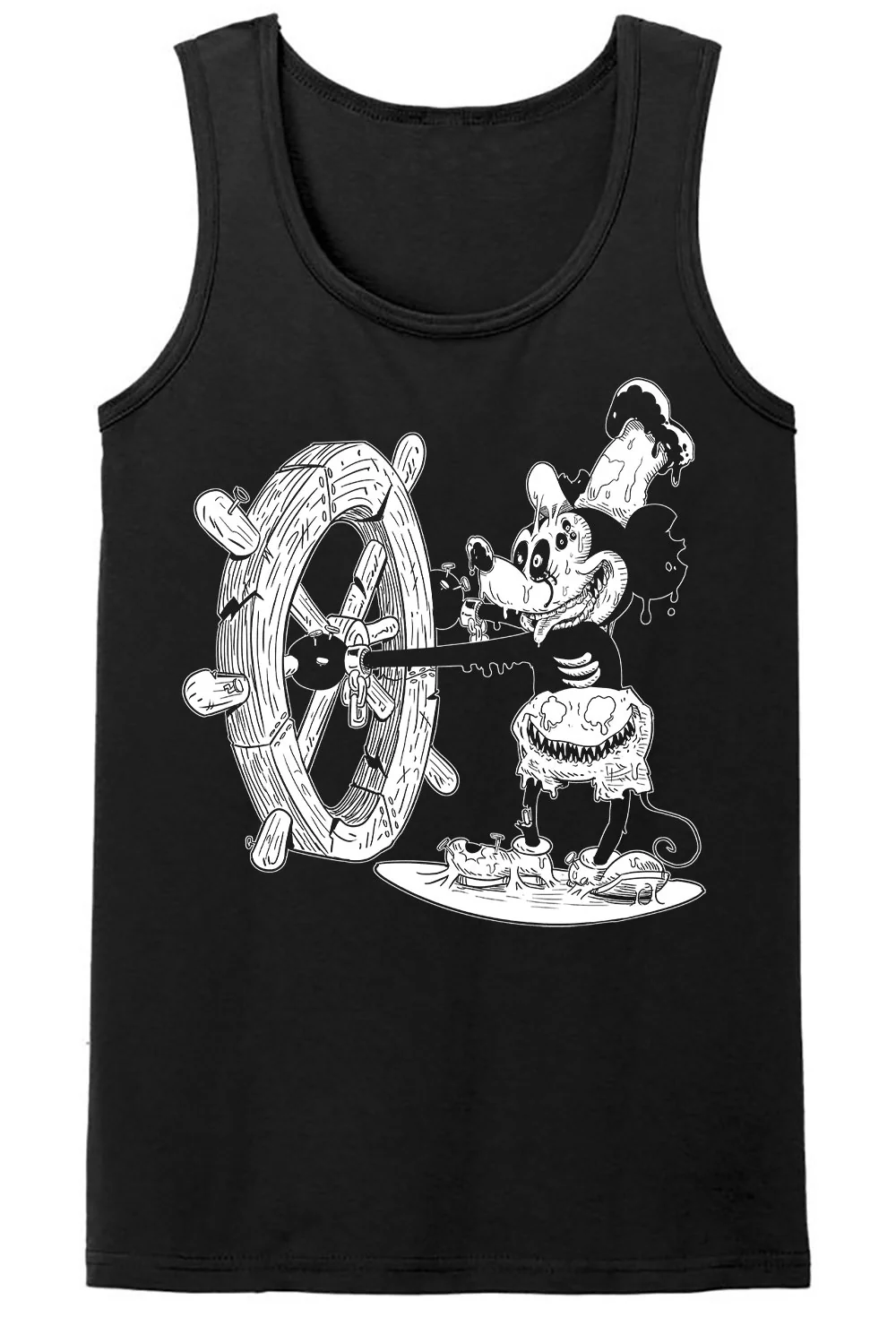 Steamboat Willie Mickey Zombie T-shirt - Image 6