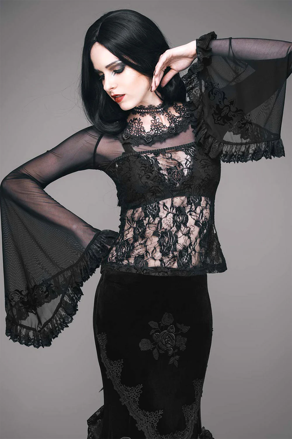 Strangeling Lace Top