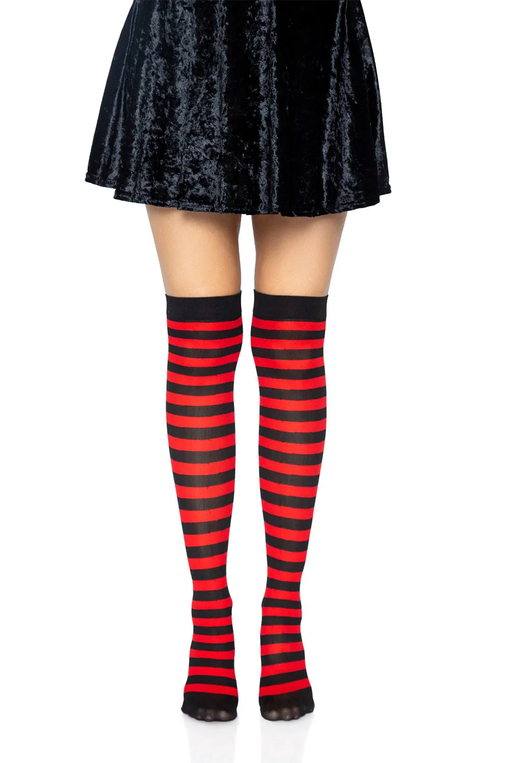 Stripe Thigh Highs [Various Colors] - Image 2
