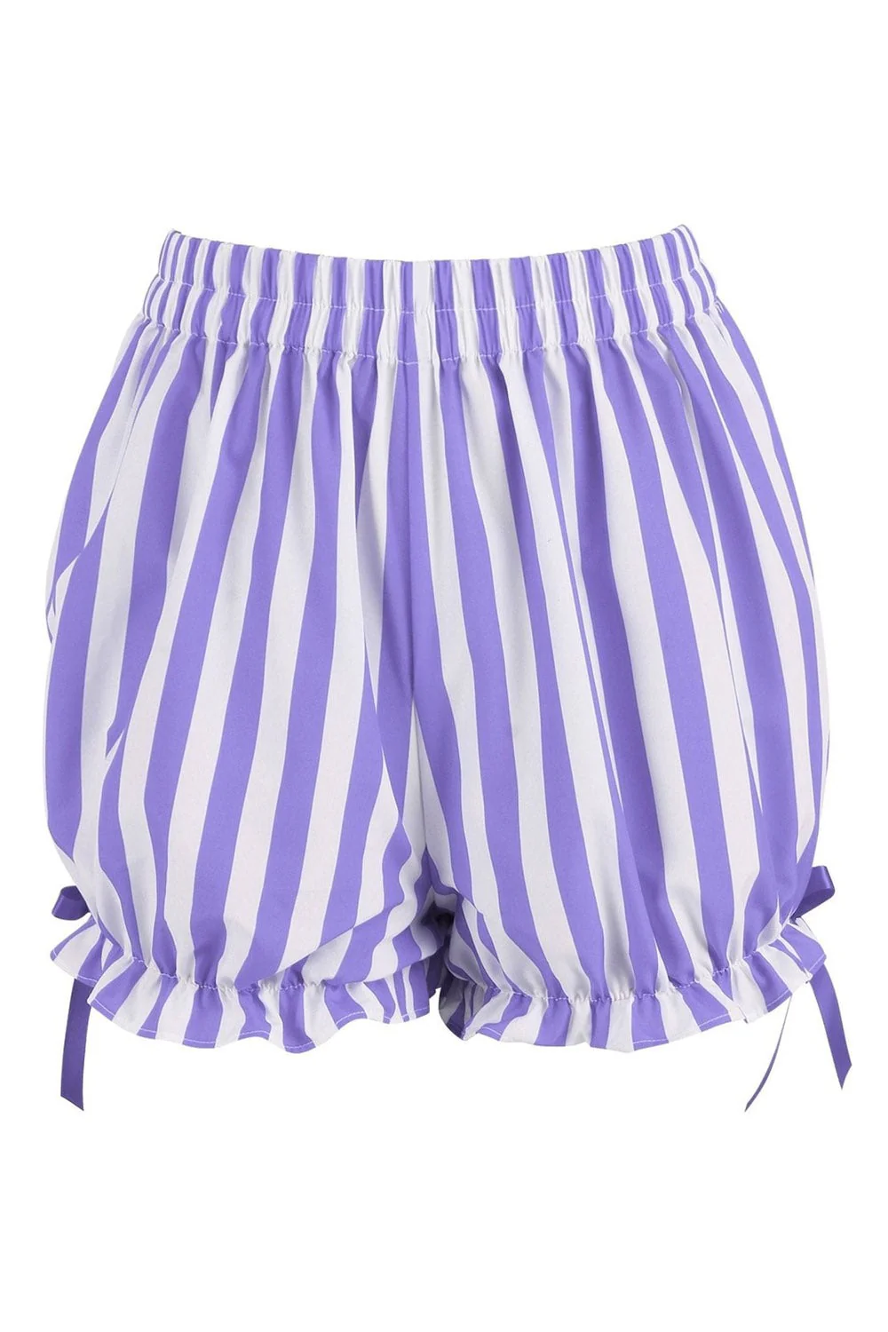 Striped Bloomers [Light Purple/White] - Image 3