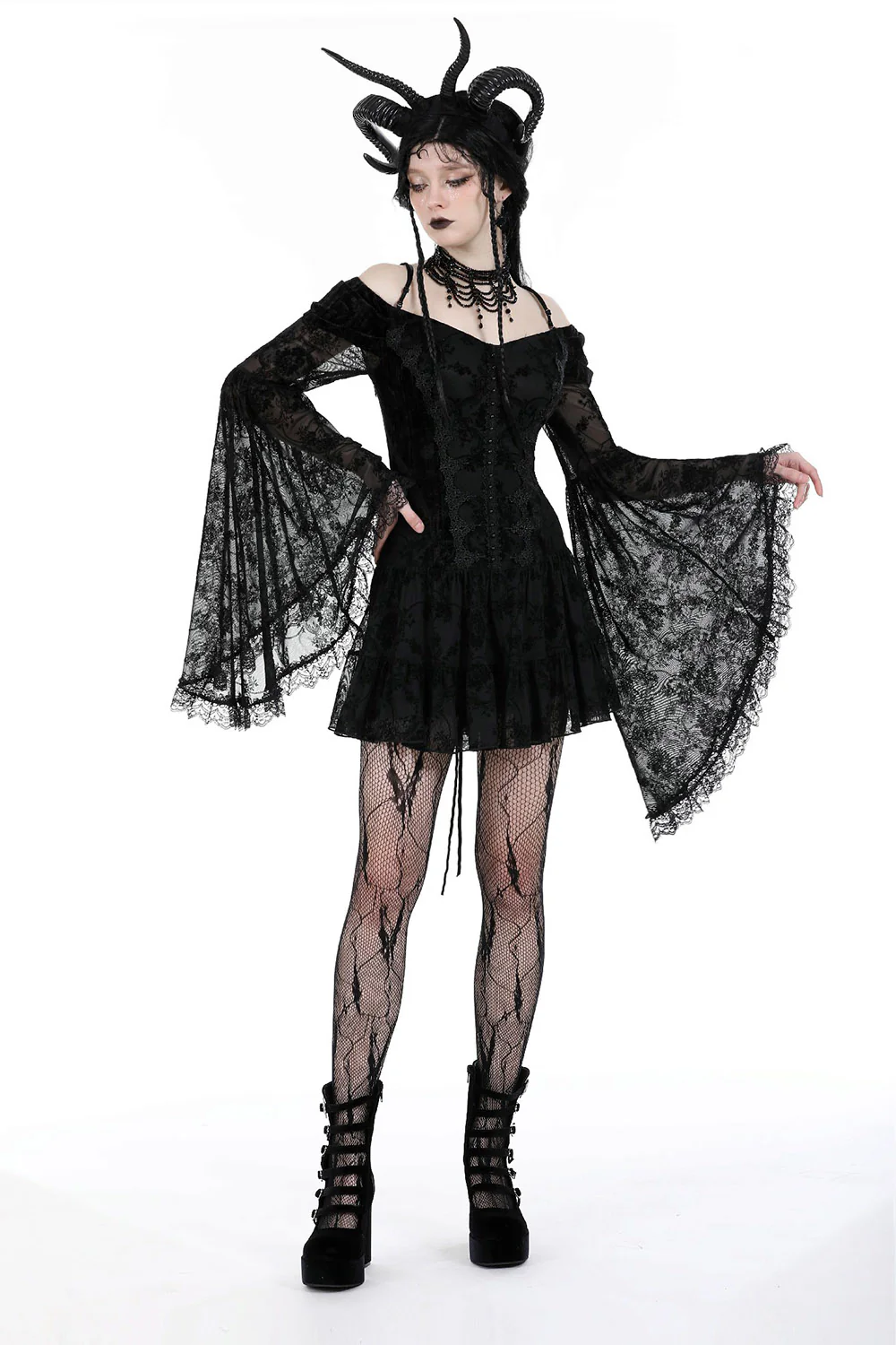 Summertime Sadness Lace Dress - Image 3