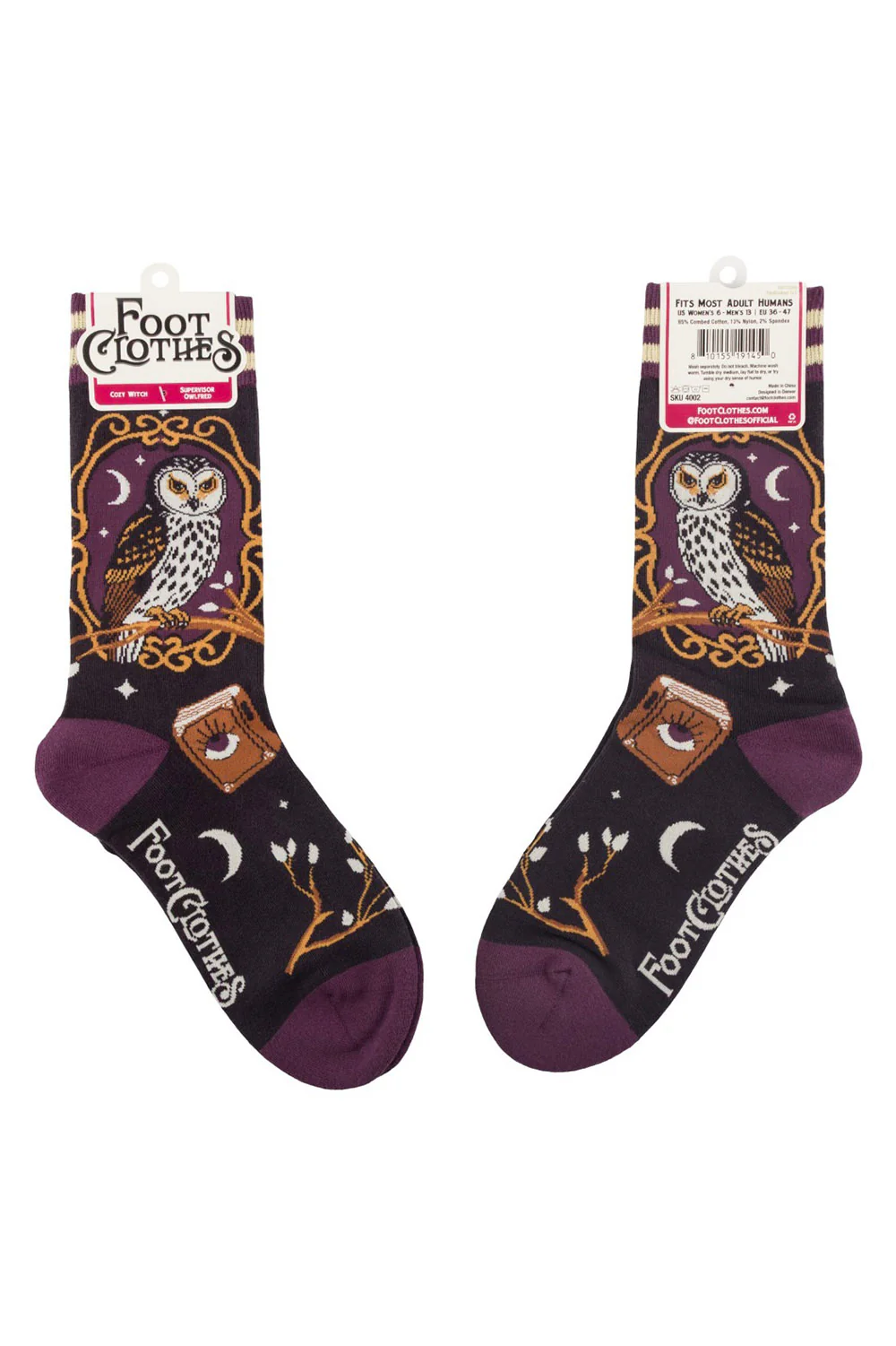 Supervisor OwlFred Crew Socks - Image 4