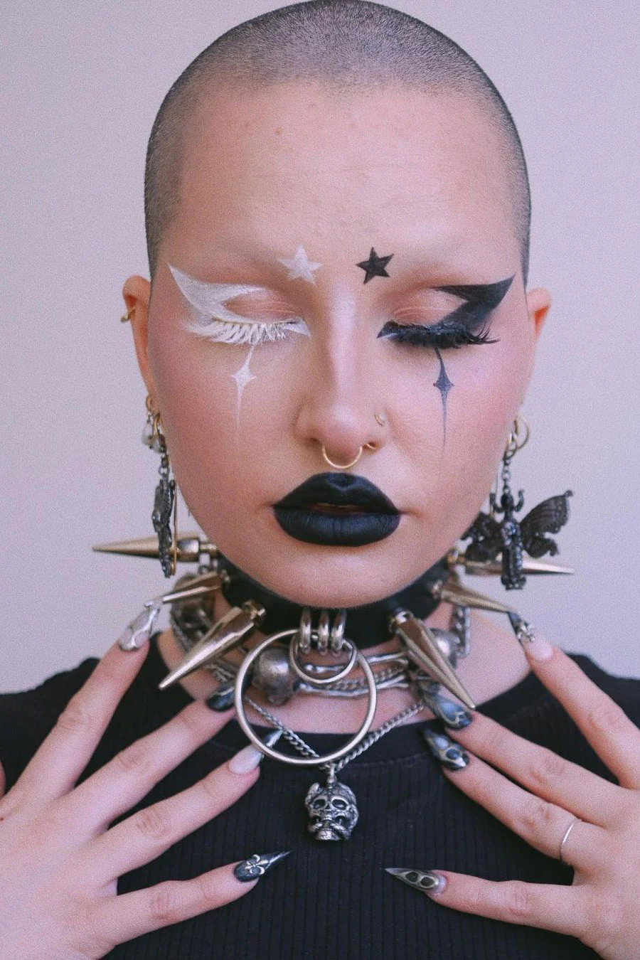 Synchro Spike Choker [SILVER] - Image 3