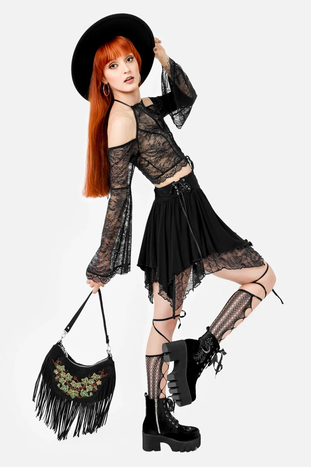 Tangled Vines Tassel Bag - Image 5