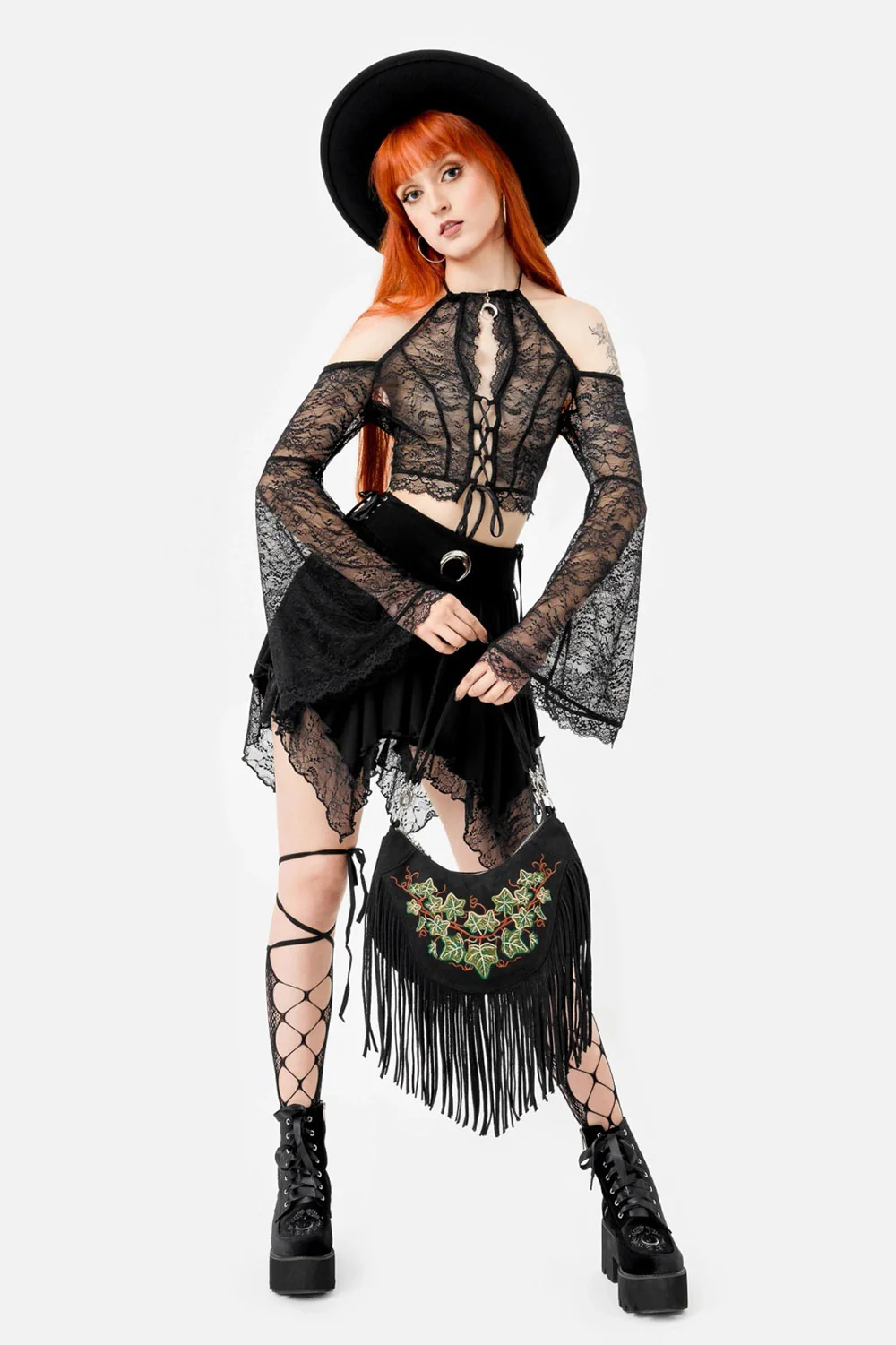 Tangled Vines Tassel Bag - Image 6