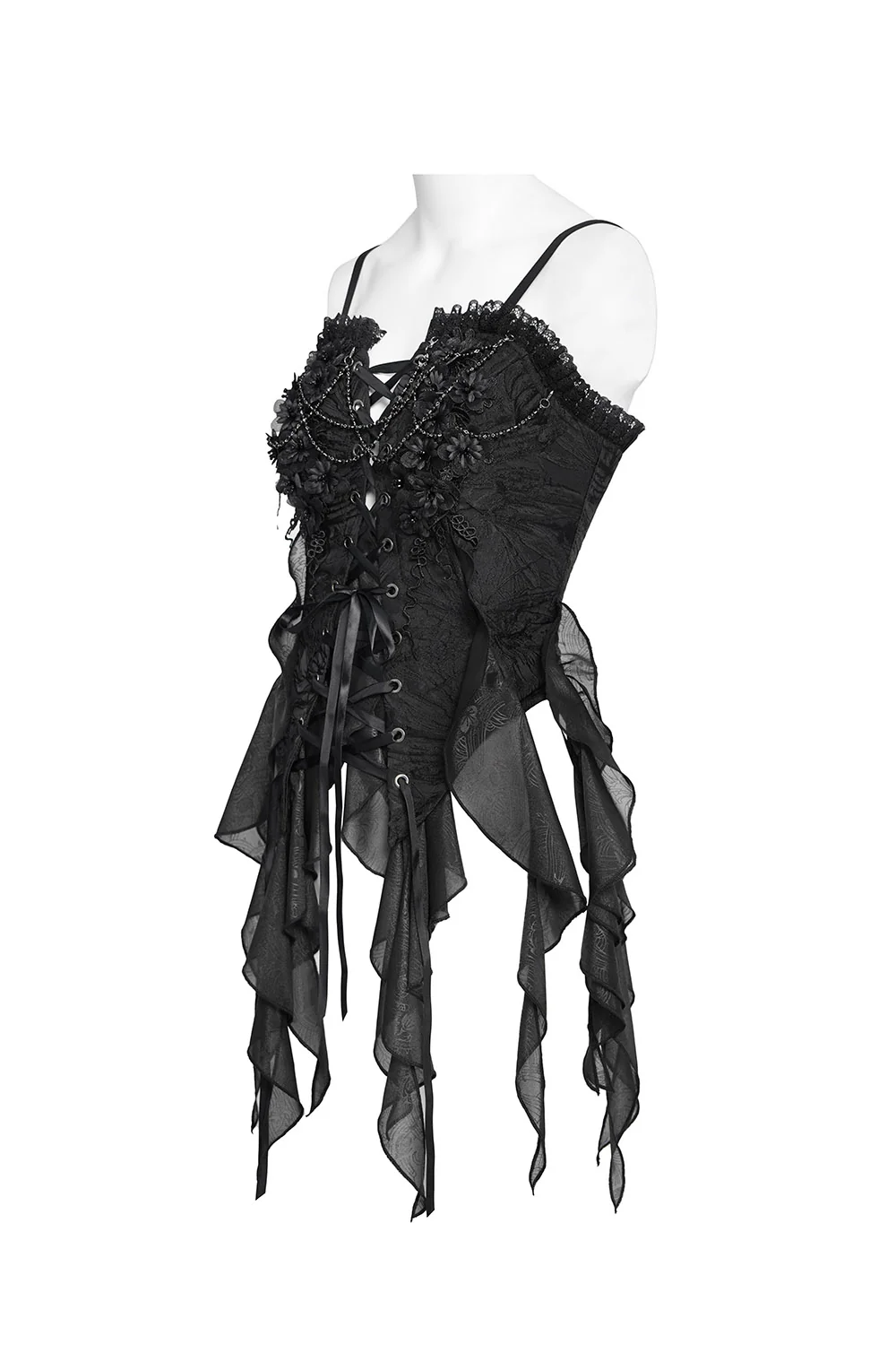 Tempest Siren Lace-Up Tank Top - Image 4